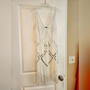 Babeyond Sparkly Fringe Flapper dress